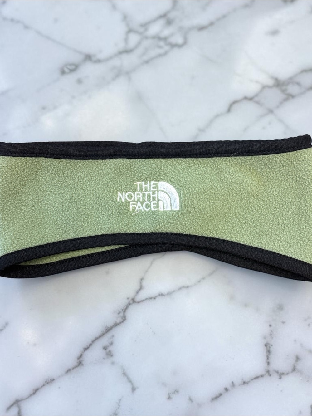 The North Face Fleece Headband in Sage Green